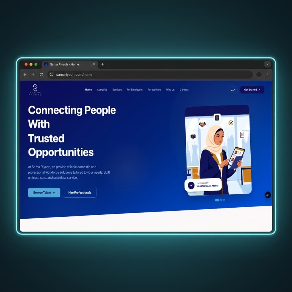 Sama Riyadh Portal — Agency Portal screenshot